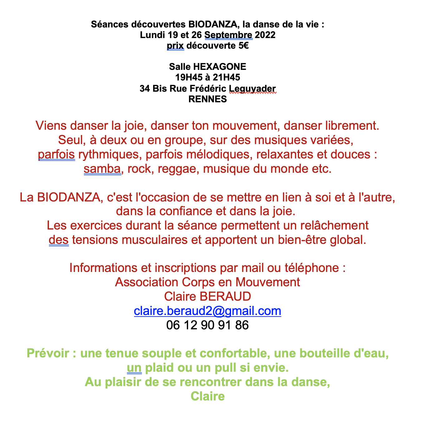 220919 de couvertes biodanza